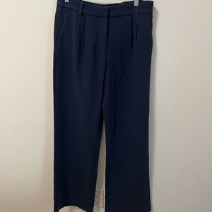 Abercrombie & Fitch Dark Blue Women's Trousers